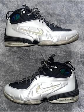 RARE Nike Air 1/2 Cent Penny Hardaway Size 12 Black/Metallic Silver